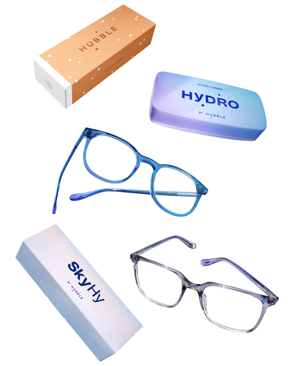 Hubble Contacts packaging